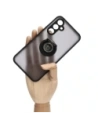 Hurtownia GSM - Etui z uchwytem na palec Bizon Case Hybrid Ring do Samsung Galaxy A54 5G przydymione z czarną ramką - BIZ1221 - {ean13} - Hurt