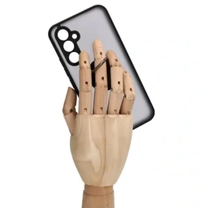 Hurtownia GSM - Etui z uchwytem na palec Bizon Case Hybrid Ring do Samsung Galaxy A54 5G przydymione z czarną ramką - BIZ1221 - {ean13} - Hurt