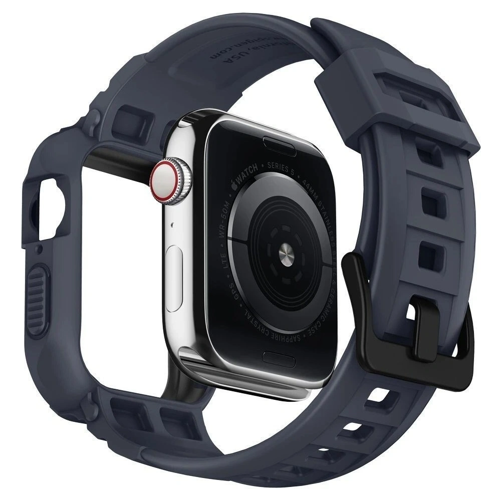 Hurtownia GSM - Etui Spigen Rugged Armor Pro Apple Watch 4/5/6/7/SE 44/45mm Gri cărbune - SPN1028GRY - {ean13} - Hurt