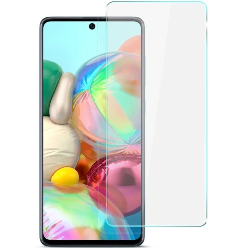3x szkło hartowane Bizon Glass Clear + szkło na obiektyw Samsung Galaxy A71