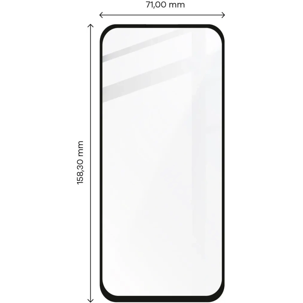 Hurtownia GSM - Szkło hartowane Bizon Glass Edge do Samsung Galaxy A71 czarne - BIZ7554 - {ean13} - Hurt