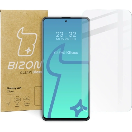 3x szkło hartowane Bizon Glass Clear do Samsung Galaxy A71
