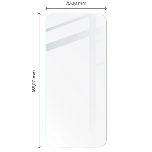 3x szkło hartowane Bizon Glass Clear do Samsung Galaxy A71