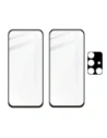 Hurtownia GSM - 2x szkło hartowane Bizon Glass Edge + ochrona na obiektyw Samsung Galaxy A71 czarne - BIZ7556 - {ean13} - Hurt