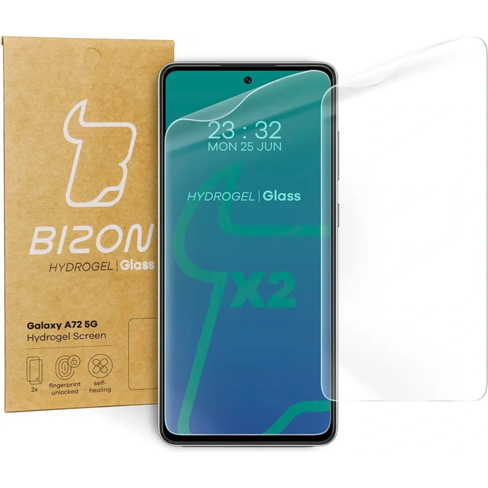 Hurtownia GSM - Folie hydrogelové na displej Bizon Glass Hydrogel Samsung Galaxy A72 [2 PACK] - BIZ1229 - {ean13} - Hurt