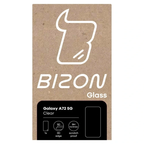 3x szkło hartowane Bizon Glass Clear do Samsung Galaxy A72 5G