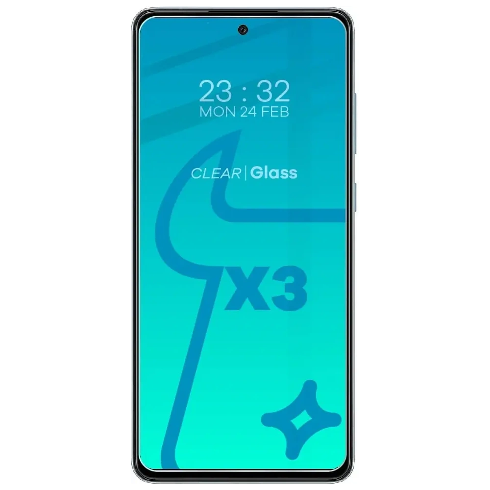 Hurtownia GSM - Szkło hartowane Bizon Glass Clear - 3 szt. + obiektyw, Galaxy A72 5G - BIZ7560 - {ean13} - Hurt