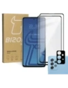 Wholesale Bizon Glass Edge 2x tempered glass + lens protection Samsung Galaxy A72 5G black - BIZ7561 - {ean13} - Hurt