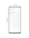 Hurtownia GSM - Szkło hartowane Bizon Glass Edge - 2 sztuki + ochrona na obiektyw, Galaxy A72 5G, czarne - BIZ7561 - {ean13} - Hurt