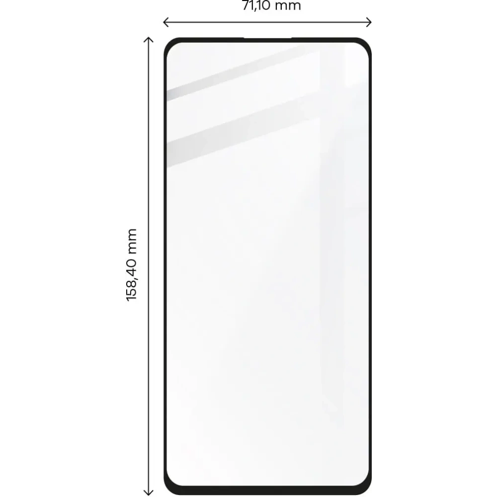 Wholesale Bizon Glass Edge 2x tempered glass + lens protection Samsung Galaxy A72 5G black - BIZ7561 - {ean13} - Hurt