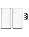 Wholesale Bizon Glass Edge 2x tempered glass + lens protection Samsung Galaxy A72 5G black - BIZ7561 - {ean13} - Hurt