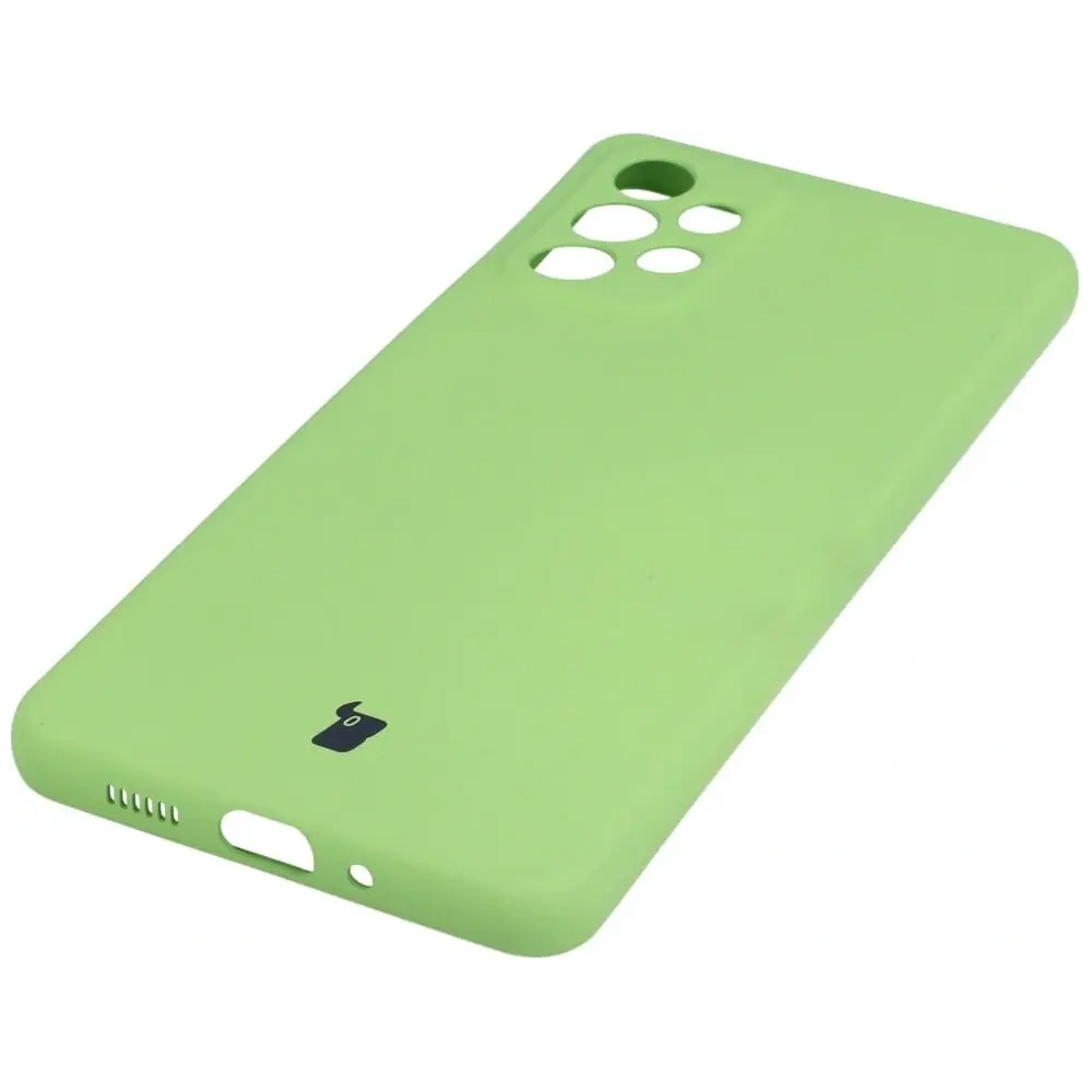 Wholesale Bizon Case Silicone Samsung Galaxy A73 5G light green - BIZ1236 - {ean13} - Hurt