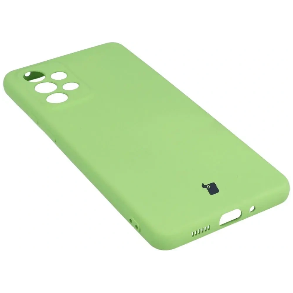 Wholesale Bizon Case Silicone Samsung Galaxy A73 5G light green - BIZ1236 - {ean13} - Hurt