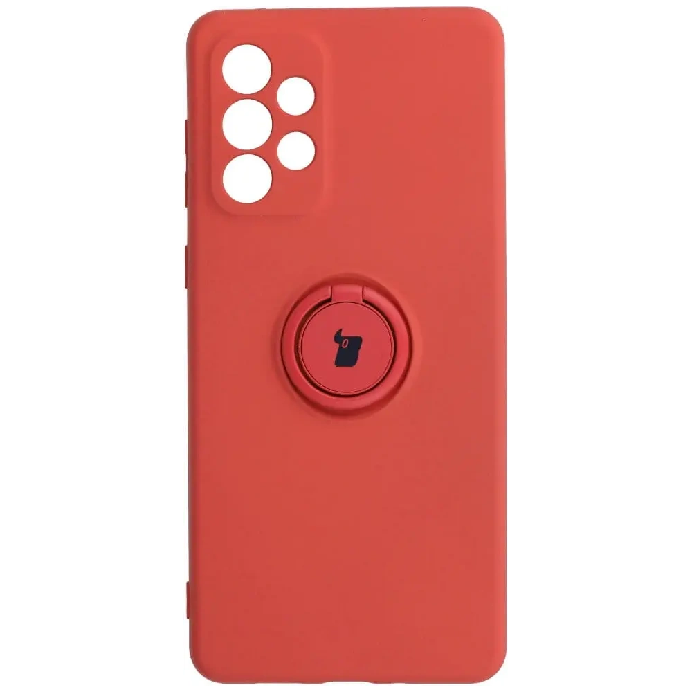 Wholesale Bizon Case Silicone Ring Samsung Galaxy A73 5G dark pink - BIZ1237 - {ean13} - Hurt