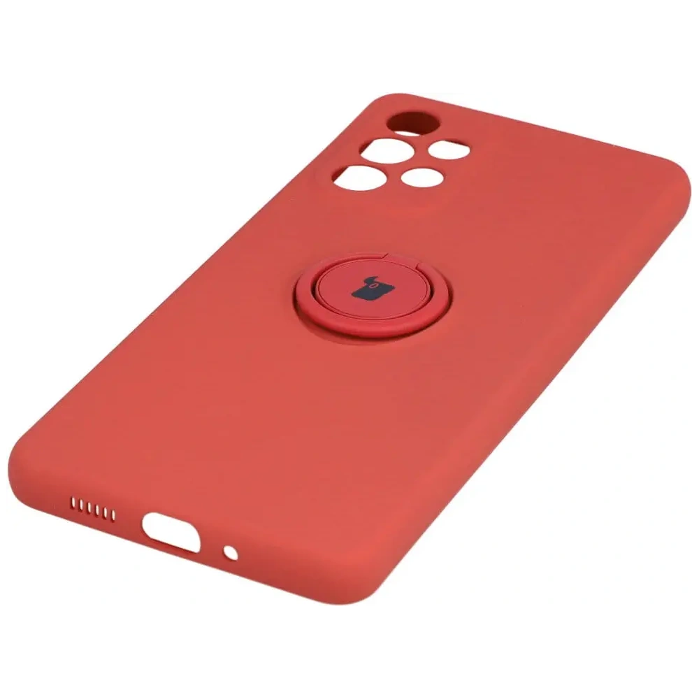 Wholesale Bizon Case Silicone Ring Samsung Galaxy A73 5G dark pink - BIZ1237 - {ean13} - Hurt