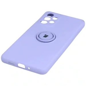 Hurtownia GSM - Etui Bizon Case Silicone Ring do Samsung Galaxy A73 5G jasnofialové - BIZ1239 - {ean13} - Hurt
