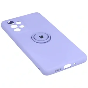 Hurtownia GSM - Etui Bizon Case Silicone Ring do Samsung Galaxy A73 5G jasnofialové - BIZ1239 - {ean13} - Hurt