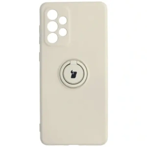 Wholesale Bizon Case Silicone Ring Samsung Galaxy A73 5G beige - BIZ1240 - {ean13} - Hurt