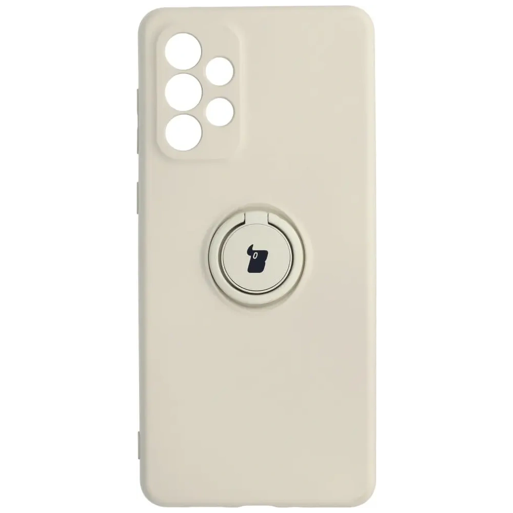 Hurtownia GSM - Etui Bizon Case Silicone Ring do Samsung Galaxy A73 5G béžové - BIZ1240 - {ean13} - Hurt