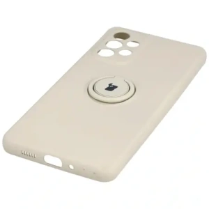Wholesale Bizon Case Silicone Ring Samsung Galaxy A73 5G beige - BIZ1240 - {ean13} - Hurt