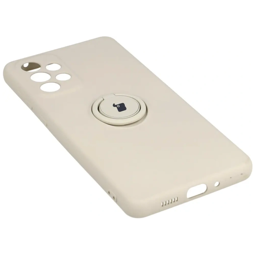 Hurtownia GSM - Etui Bizon Case Silicone Ring do Samsung Galaxy A73 5G béžové - BIZ1240 - {ean13} - Hurt