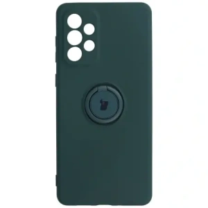Wholesale Bizon Case Silicone Ring Samsung Galaxy A73 5G dark green - BIZ7563 - {ean13} - Hurt