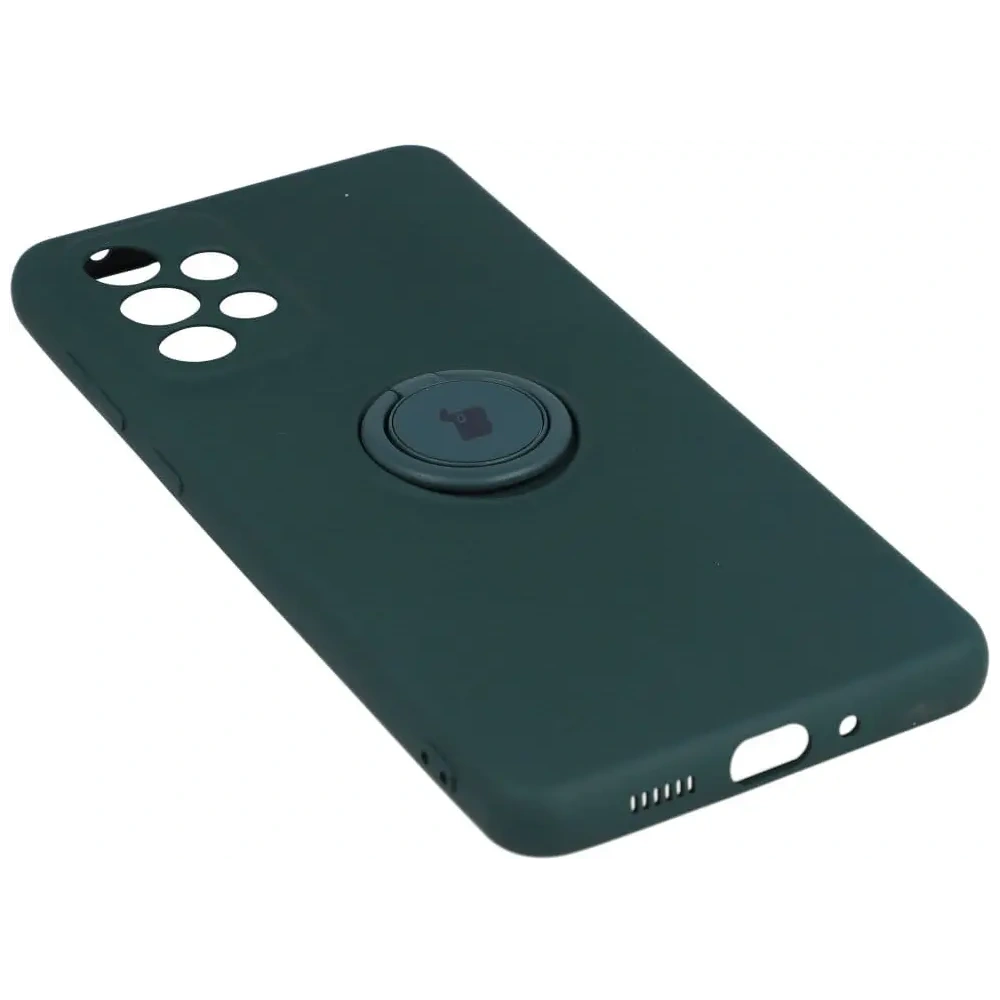 Wholesale Bizon Case Silicone Ring Samsung Galaxy A73 5G dark green - BIZ7563 - {ean13} - Hurt