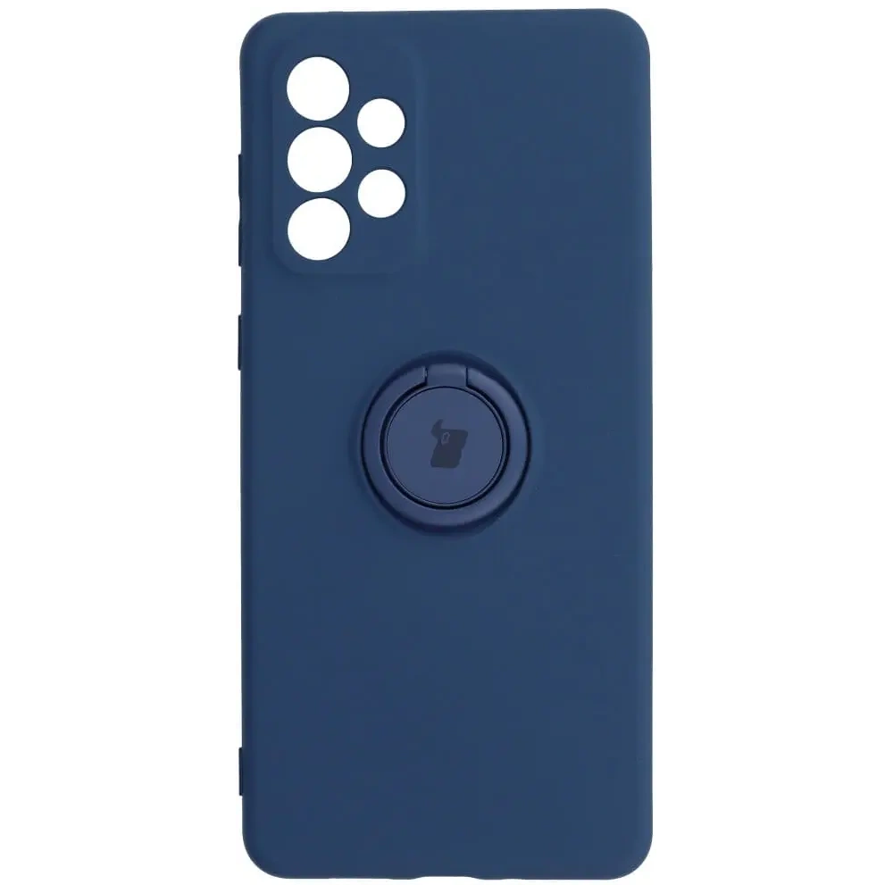 Wholesale Bizon Case Silicone Ring Samsung Galaxy A73 5G navy blue - BIZ1242 - {ean13} - Hurt