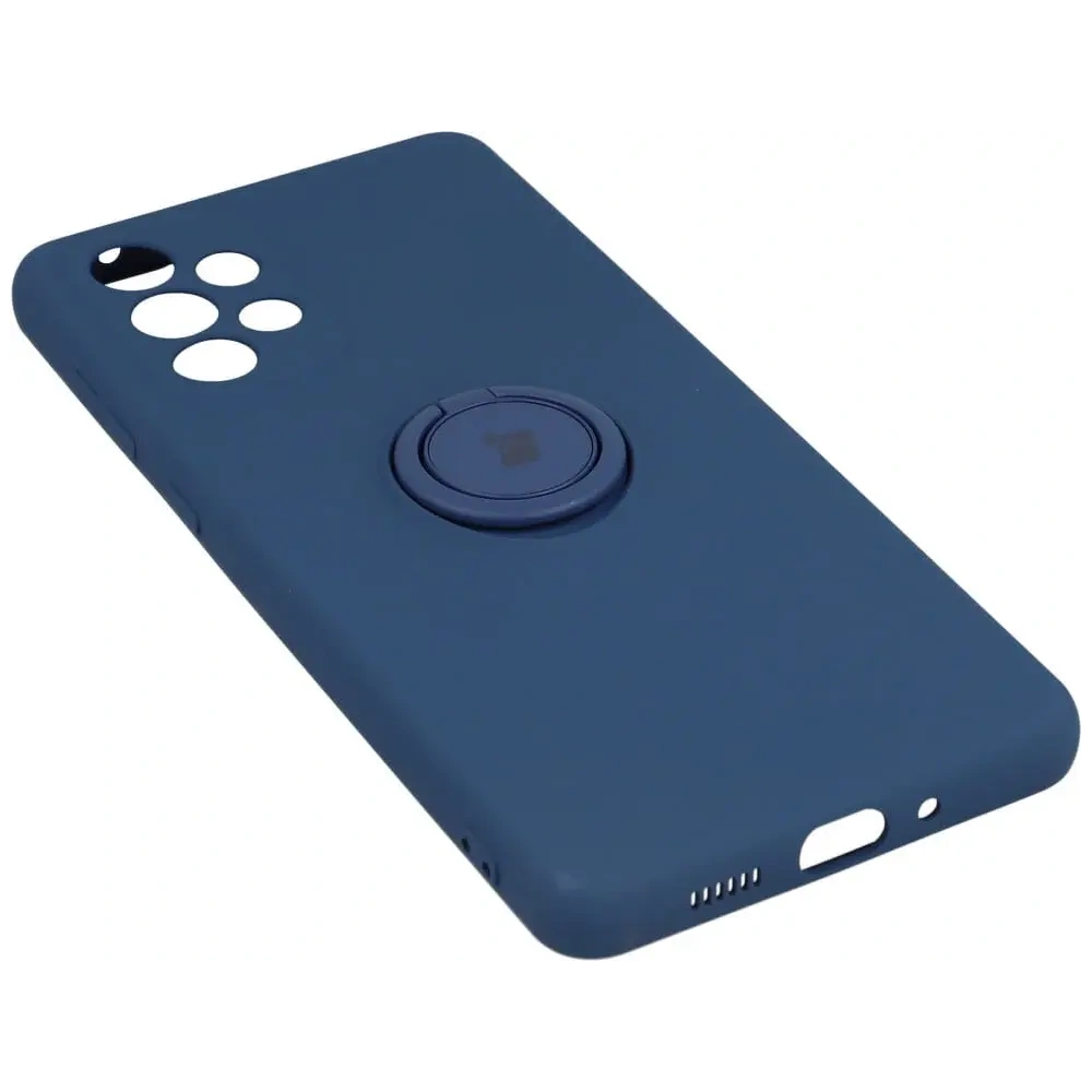Wholesale Bizon Case Silicone Ring Samsung Galaxy A73 5G navy blue - BIZ1242 - {ean13} - Hurt