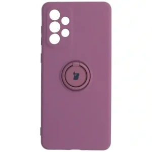 Hurtownia GSM - Etui Bizon Case Silicone Ring do Samsung Galaxy A73 5G tmavě fialové - BIZ1243 - {ean13} - Hurt