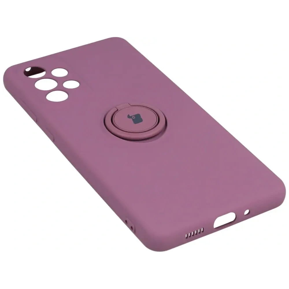 Wholesale Bizon Case Silicone Ring Samsung Galaxy A73 5G dark purple - BIZ1243 - {ean13} - Hurt