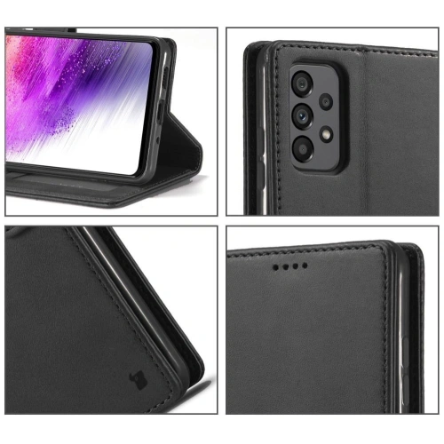 Etui Bizon Case Wallet do Samsung Galaxy A73 5G czarne