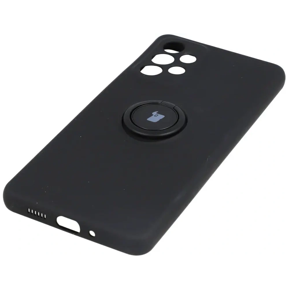 Wholesale Bizon Case Silicone Ring Samsung Galaxy A73 5G black - BIZ1245 - {ean13} - Hurt