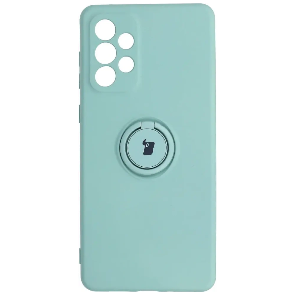 Wholesale Bizon Case Silicone Ring Samsung Galaxy A73 5G turquoise - BIZ7564 - {ean13} - Hurt