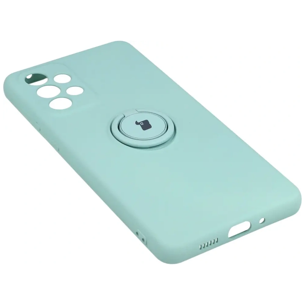 Wholesale Bizon Case Silicone Ring Samsung Galaxy A73 5G turquoise - BIZ7564 - {ean13} - Hurt