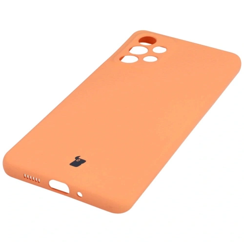 Etui Bizon Case Silicone do Samsung Galaxy A73 5G pomarańczowe