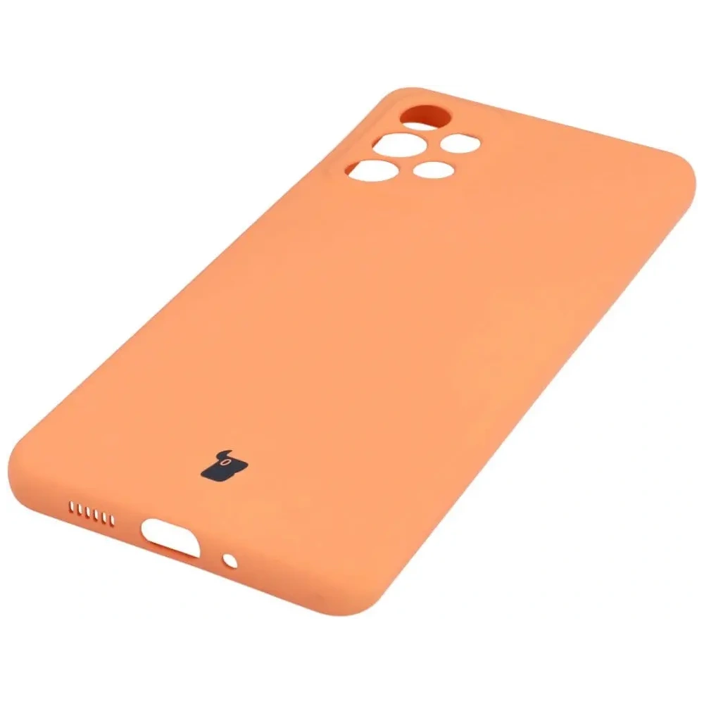 Hurtownia GSM - Etui Bizon Case Silicone do Samsung Galaxy A73 5G pomarańczowe - BIZ7565 - {ean13} - Hurt