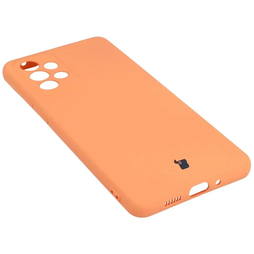 Hurtownia GSM - Etui Bizon Case Silicone do Samsung Galaxy A73 5G pomarańczowe - BIZ7565 - {ean13} - Hurt
