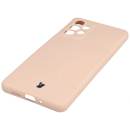 Etui Bizon Case Silicone do Samsung Galaxy A73 5G jasnoróżowe