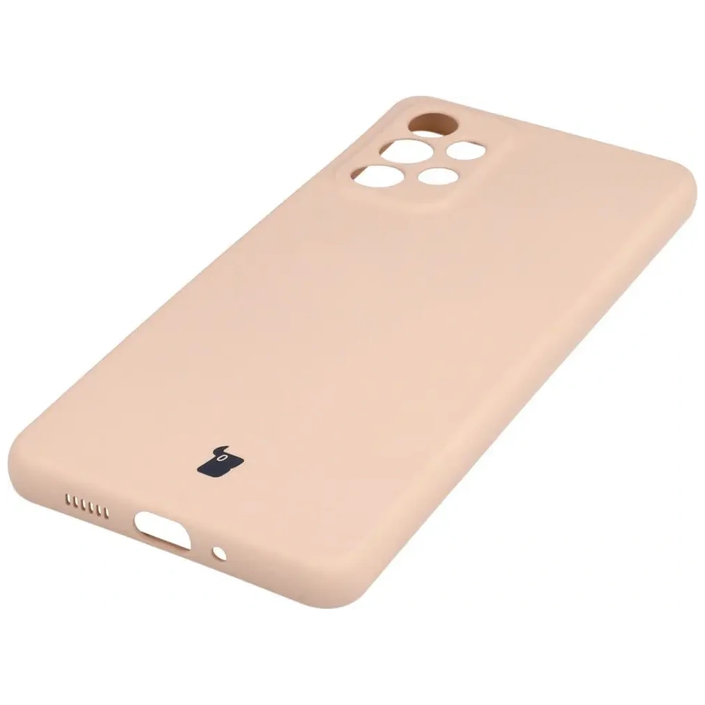 Wholesale Bizon Case Silicone Samsung Galaxy A73 5G light pink - BIZ1248 - {ean13} - Hurt