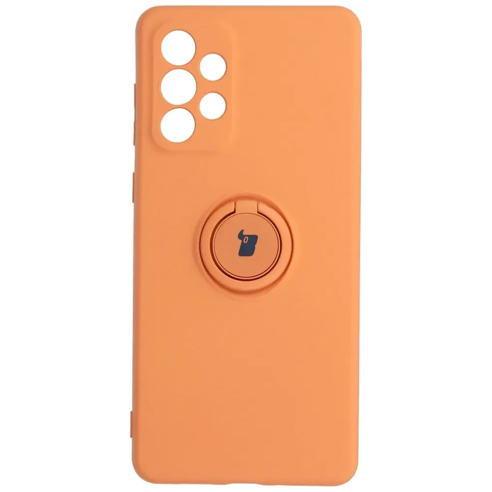 Hurtownia GSM - Etui Bizon Case Silicone Ring do Samsung Galaxy A73 5G oranžové - BIZ1249 - {ean13} - Hurt