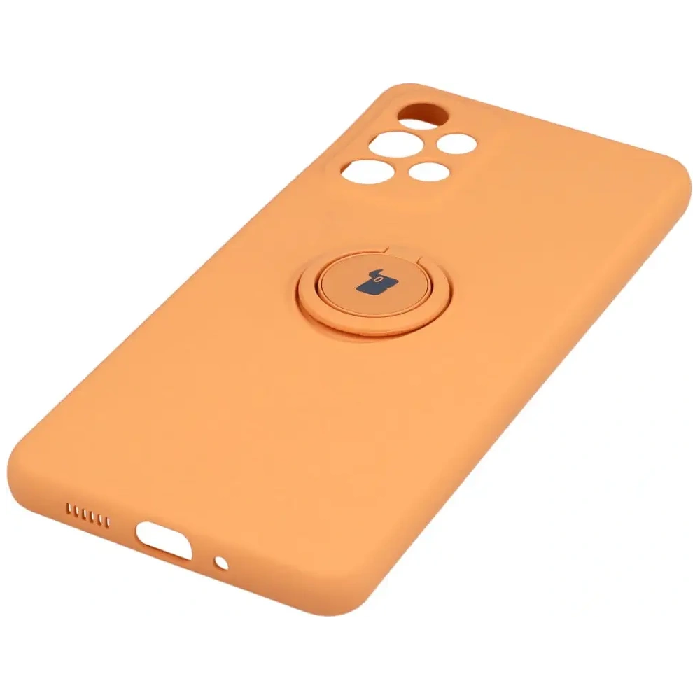 Hurtownia GSM - Etui Bizon Case Silicone Ring do Samsung Galaxy A73 5G oranžové - BIZ1249 - {ean13} - Hurt