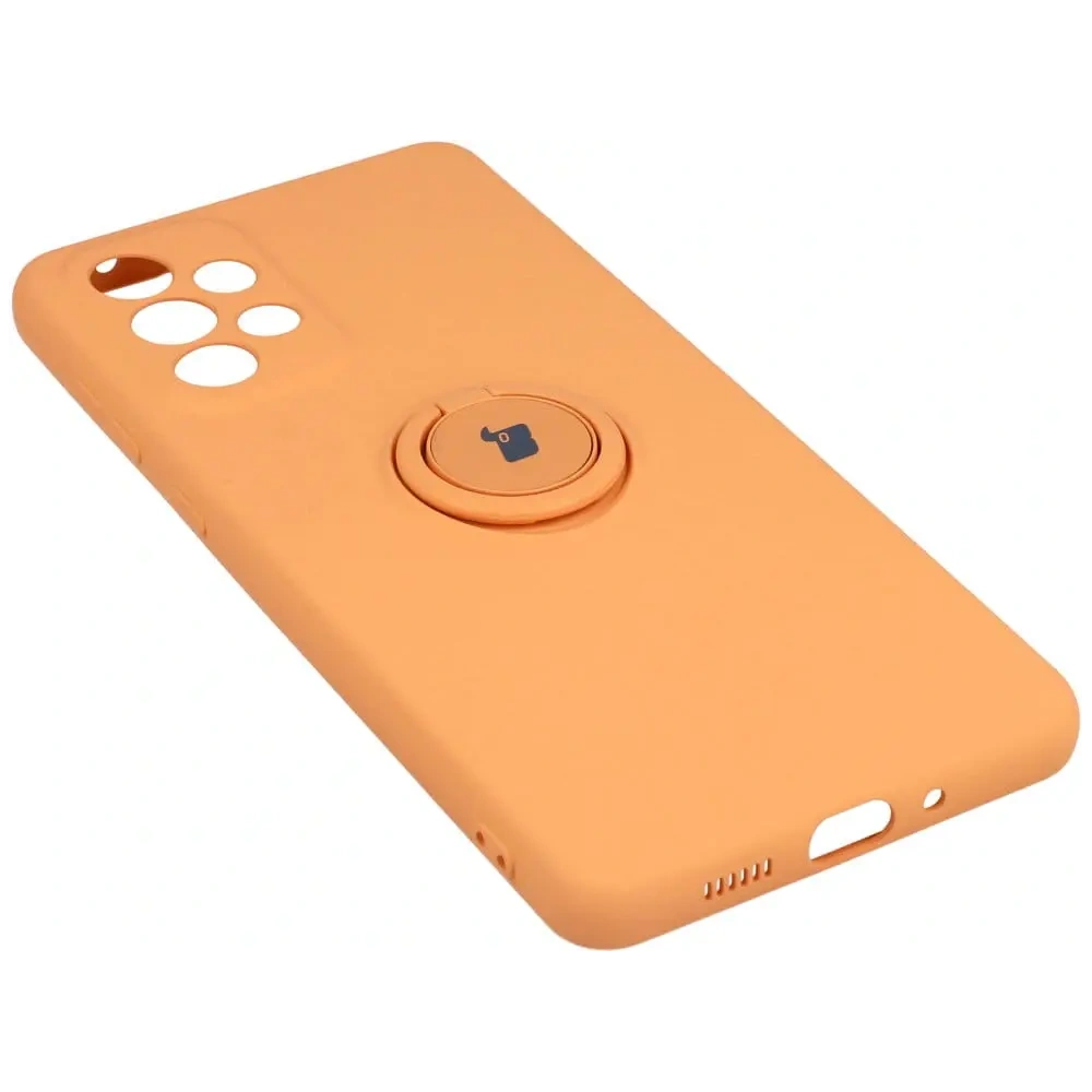 Hurtownia GSM - Etui Bizon Case Silicone Ring do Samsung Galaxy A73 5G oranžové - BIZ1249 - {ean13} - Hurt