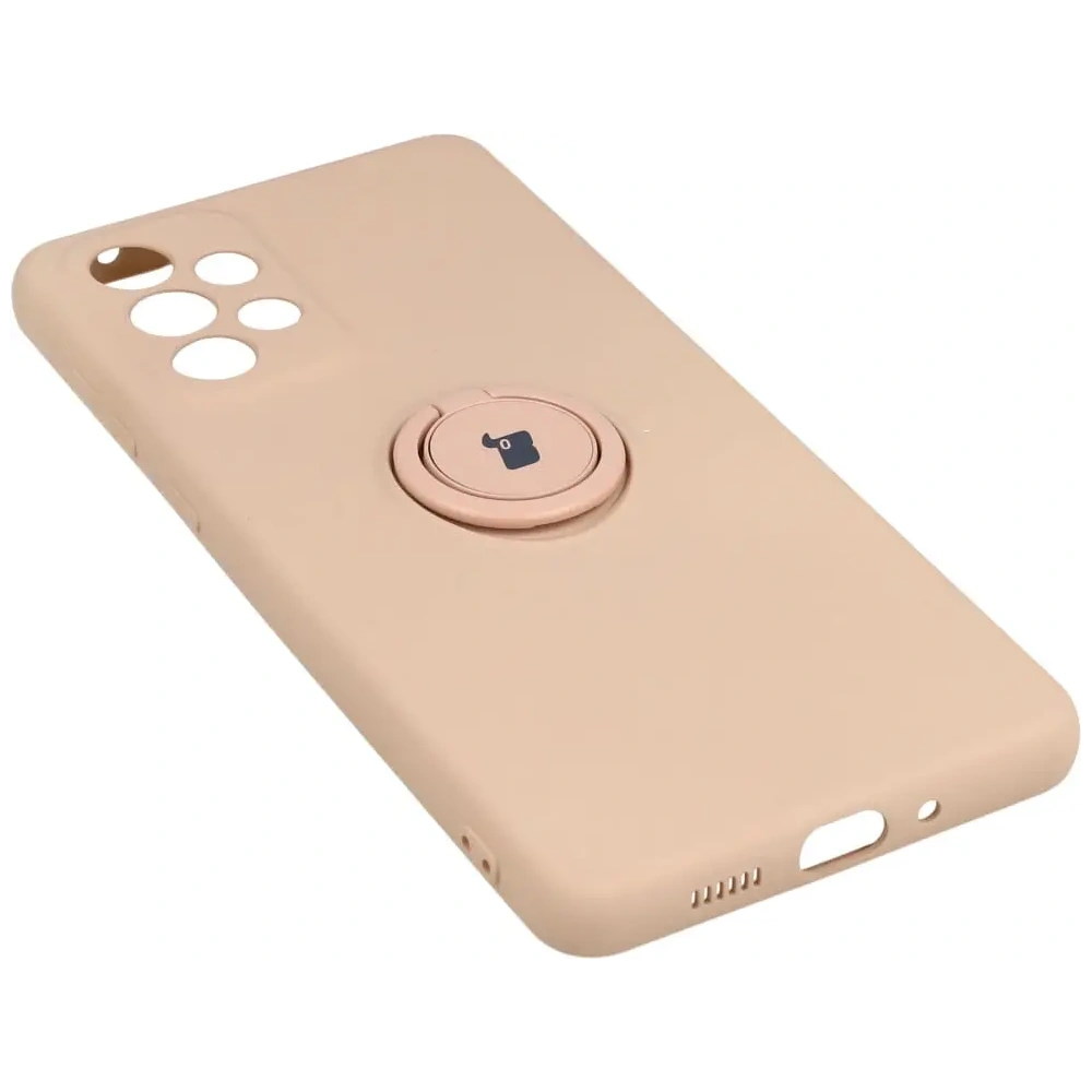 Hurtownia GSM - Etui Bizon Case Silicone Ring do Samsung Galaxy A73 5G jasnorůžové - BIZ1250 - {ean13} - Hurt