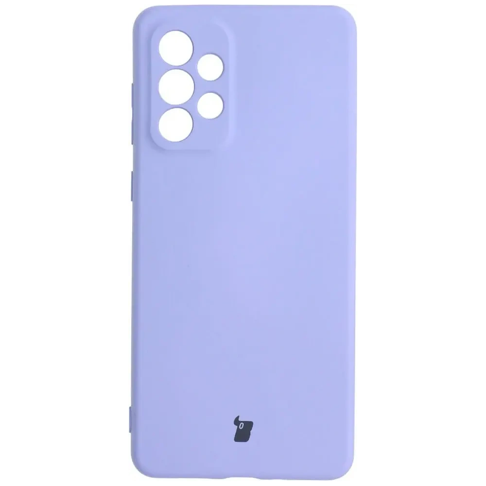 Wholesale Bizon Case Silicone Samsung Galaxy A73 5G light purple - BIZ7566 - {ean13} - Hurt