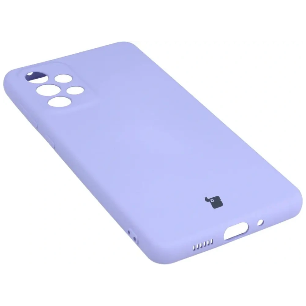 Wholesale Bizon Case Silicone Samsung Galaxy A73 5G light purple - BIZ7566 - {ean13} - Hurt