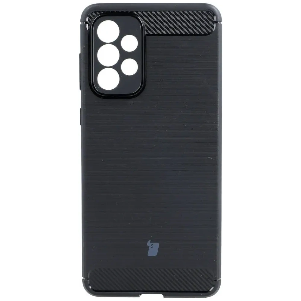 Wholesale Bizon Case Carbon TPU Samsung Galaxy A73 5G black - BIZ1253 - {ean13} - Hurt