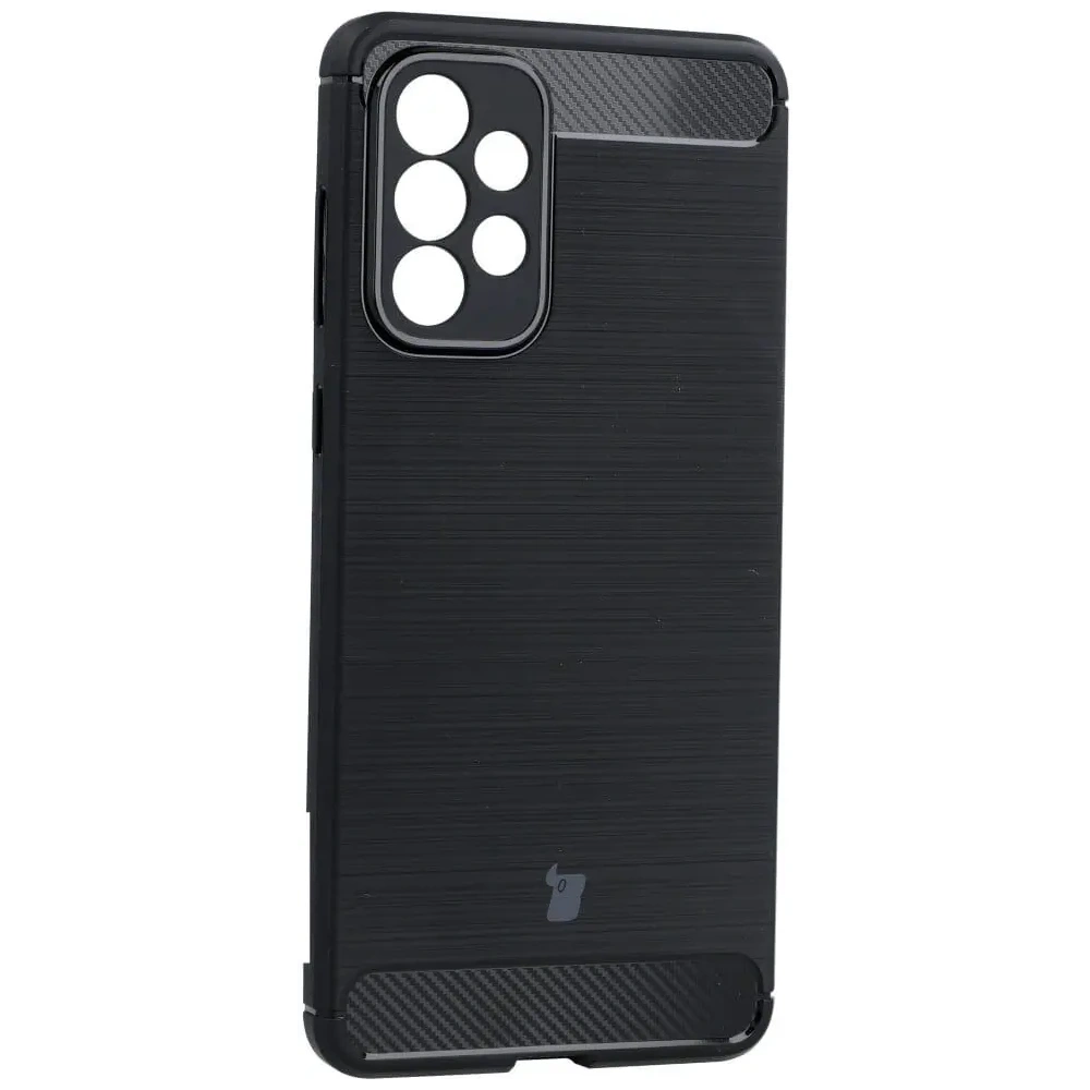 Wholesale Bizon Case Carbon TPU Samsung Galaxy A73 5G black - BIZ1253 - {ean13} - Hurt