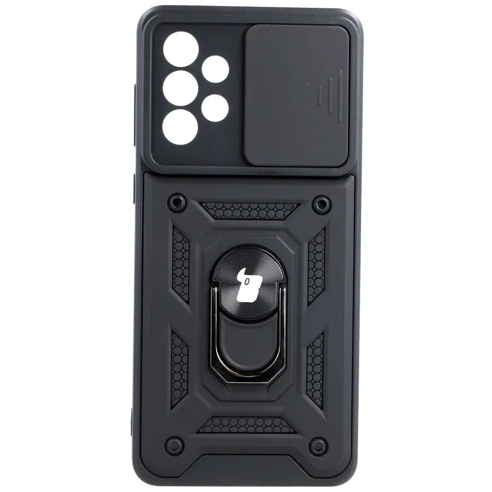 Wholesale Bizon Case CamShield Ring Samsung Galaxy A73 5G black - BIZ1255 - {ean13} - Hurt