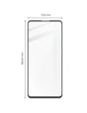 Wholesale Bizon Glass Edge tempered glass - [2 PACK] + lens protection Samsung Galaxy A73 black - BIZ1258 - {ean13} - Hurt